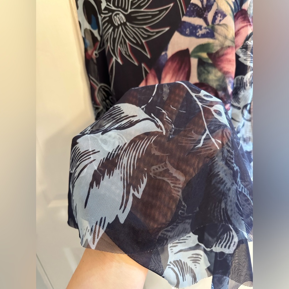 Desigual Women's Dress Cleveland with colour motives XL ptp17 - Picture 7 of 10